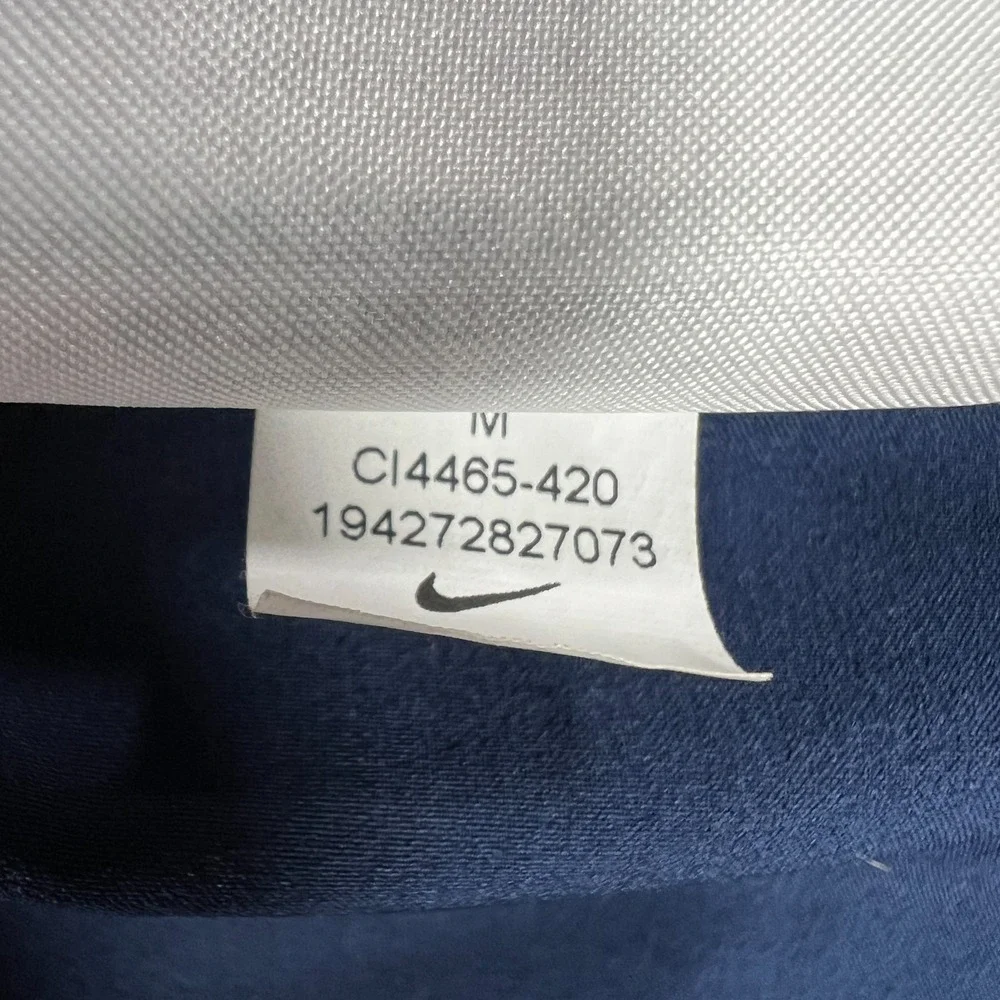 Nike Flex Gameday Polo Shirt Mens Medium Blue Short Sleeve Casual Active Golf